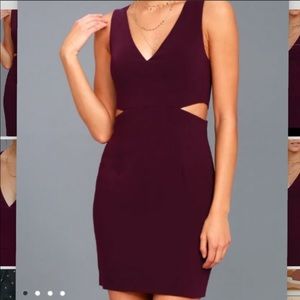 Lulu’s Backstage Pass Body Icon Cutout Dress